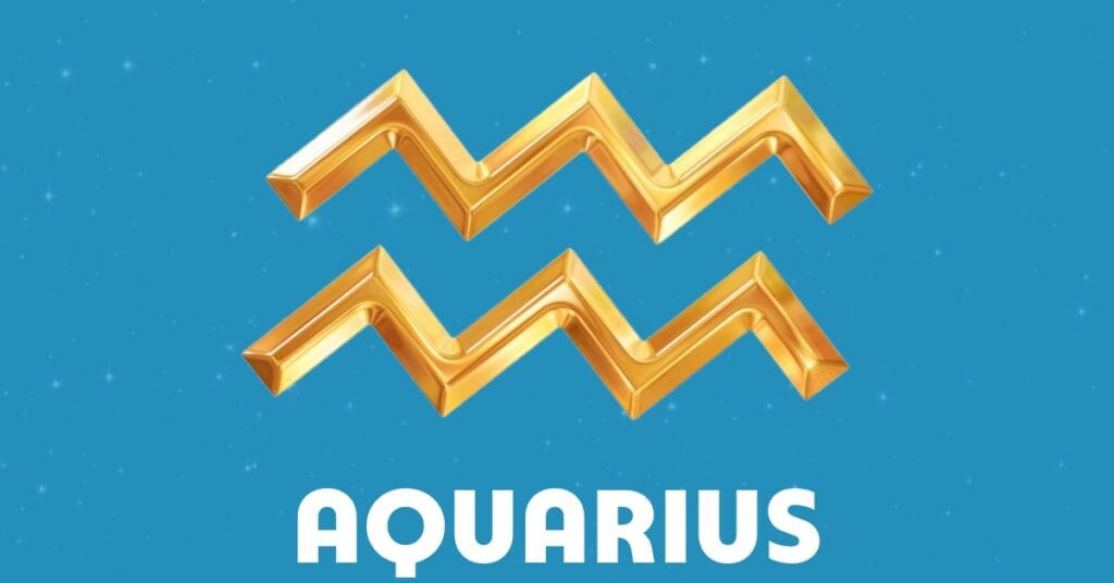 Aquarius title and symbol