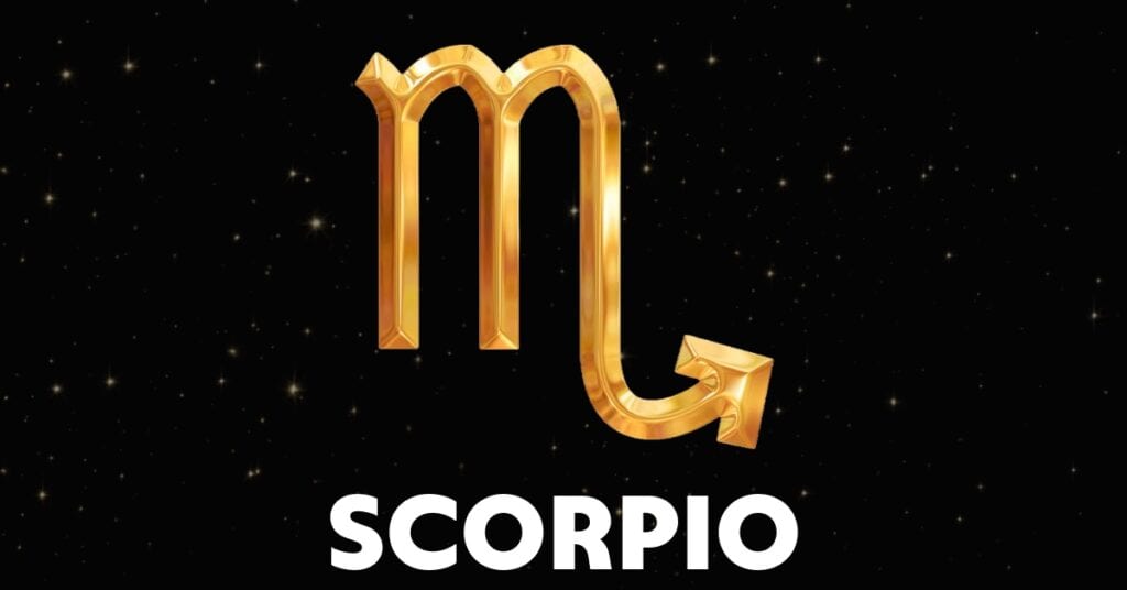 Scorpio title and symbol